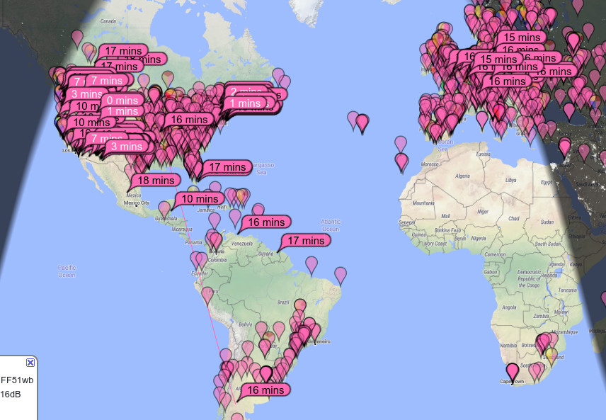 10m scrap antenna results